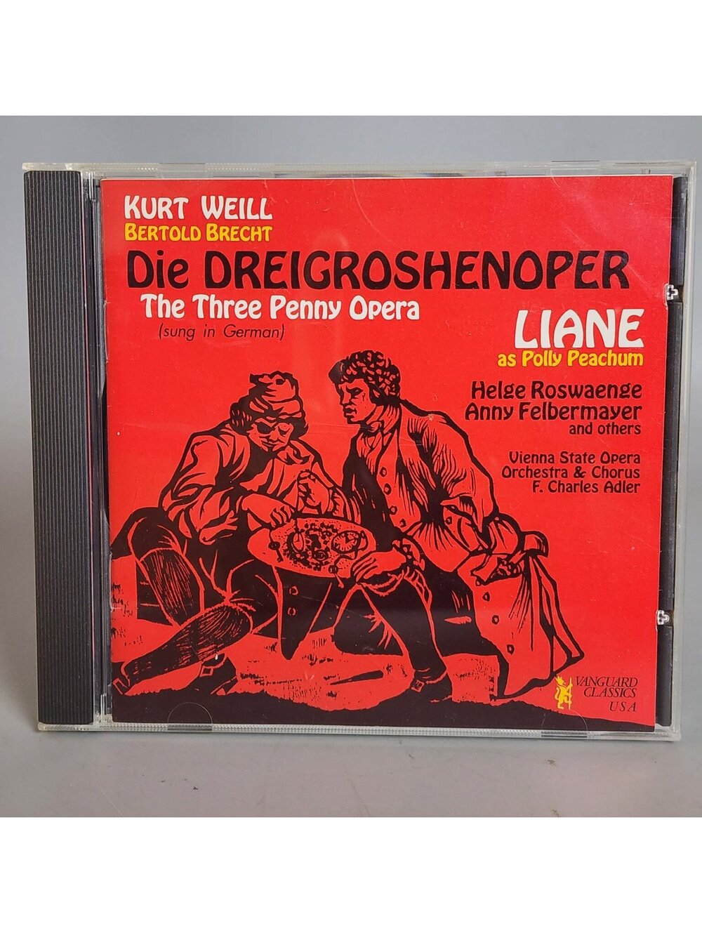 Kurt Weill / Bertold Brecht - Die Dreigroschenoper CD - Vanguard Classics OVC